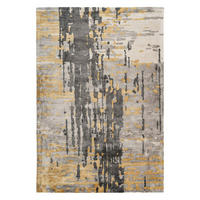 Padiro Kurzflorteppich Sinai 225 gold B/H/L: ca. 120x1,1x170 cm Sinai 225 - blau/gold (170,00/120,00/1,10cm) - Padiro