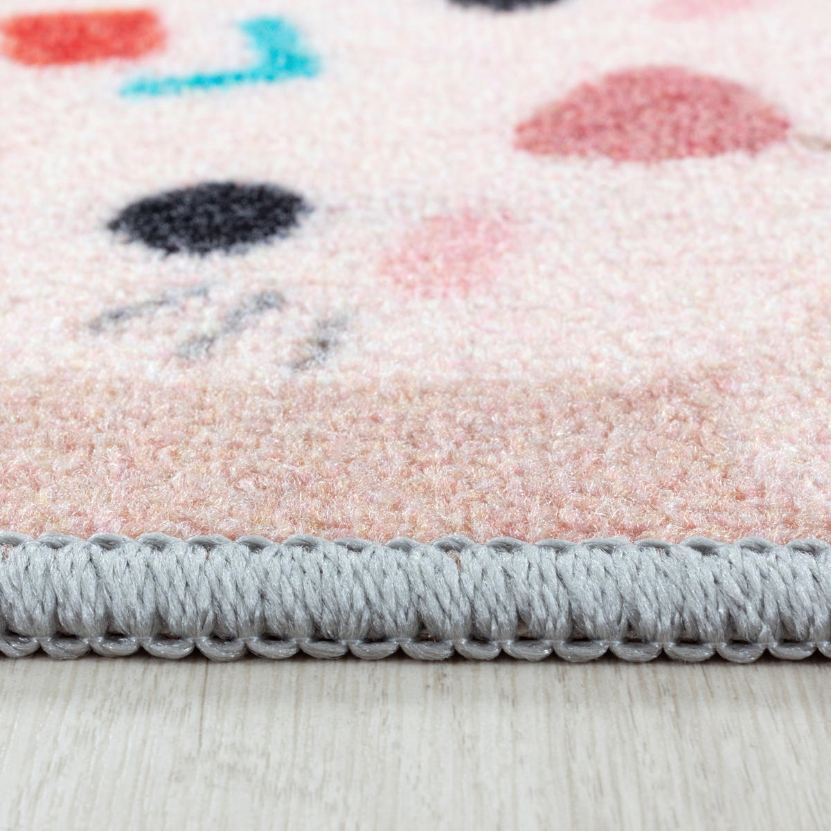 Ayyildiz Teppich PLAY grau B/L: ca. 80x120 cm PLAY - grau (80,00/120,00cm) - Ayyildiz
