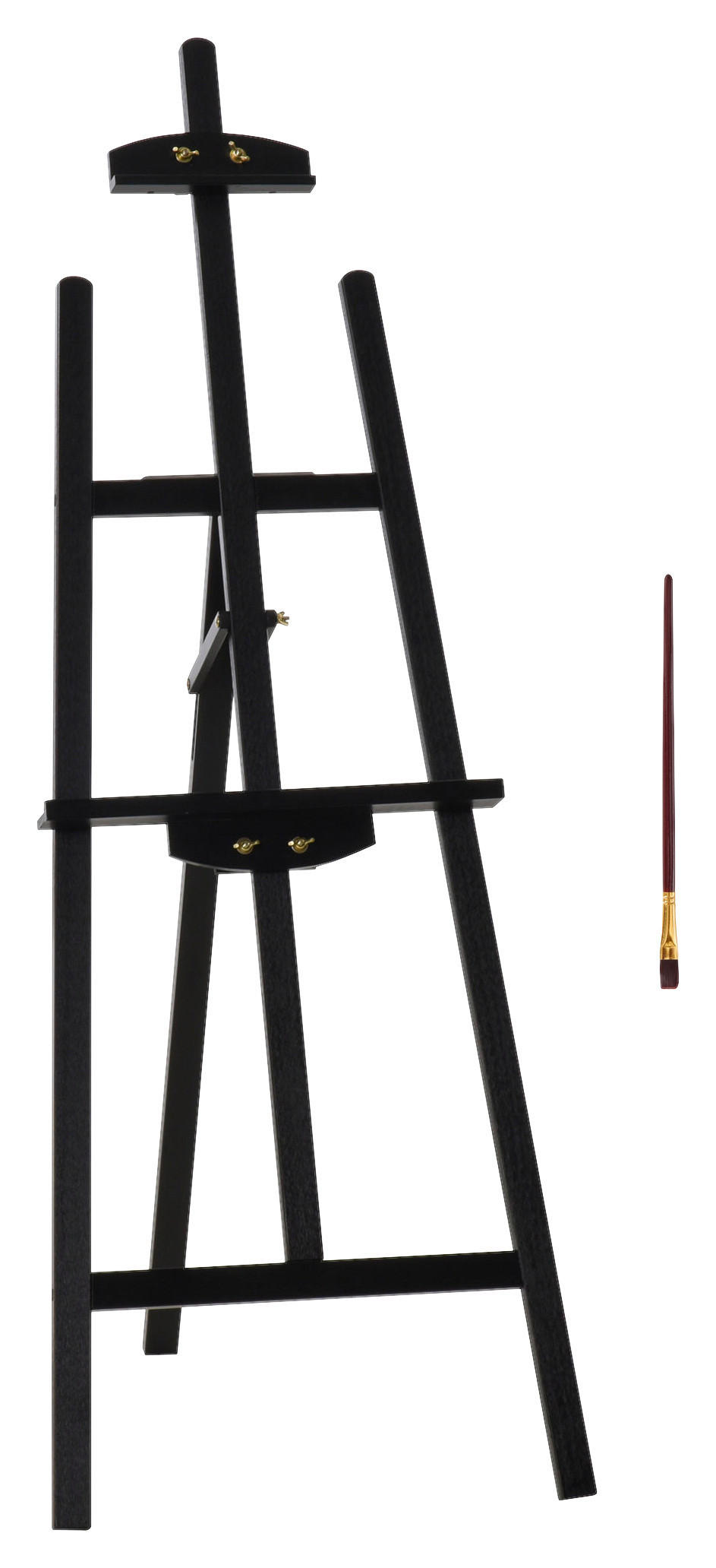 HOMCOM Staffelei schwarz Polypropylen B/H/L: ca. 5x51x71 cm Staffelei - schwarz (71,00/5,00/51,00cm) - HOMCOM