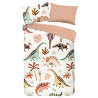 Bettwäsche Dino Multi Baumwolle B/L: ca. 100x135 cm Dino - Multi (100,00/135,00cm) - Good Morning