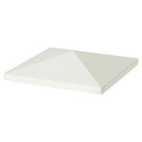 Outsunny Pavillondach hellgrau Polyester B/H/L: ca. 298x1x298 cm Pavillondach - hellgrau (298,00/298,00/1,00cm) - Outsunny