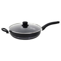 POCOline Pfanne schwarz Aluminium D: ca. 28 cm Jumbopfanne - schwarz (28,00cm) - POCOline