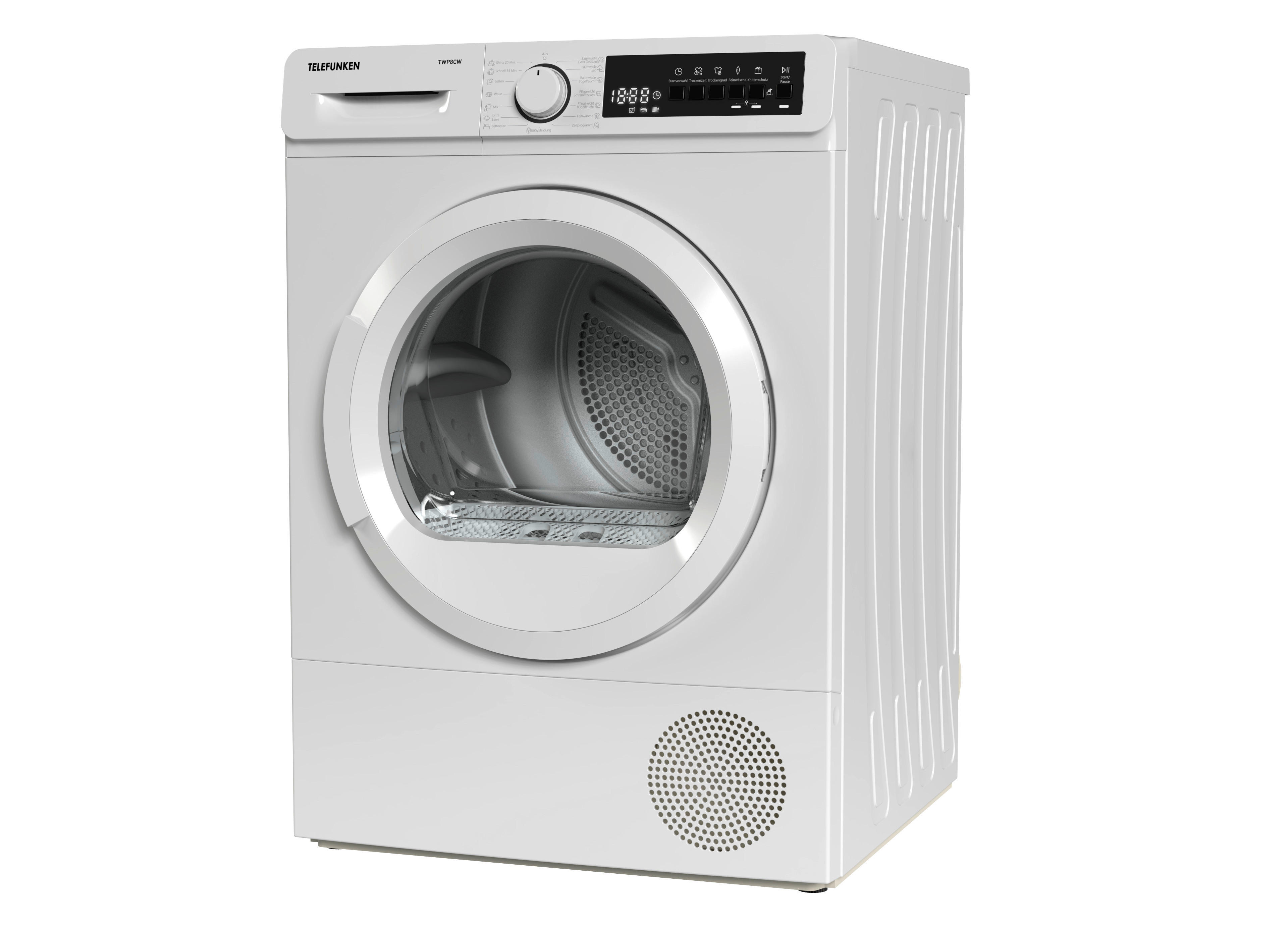 Wärmepumpentrockner TWP8CW Wärmepumpentrockner TWP8CW - weiß (59,60/84,50/60,90cm)