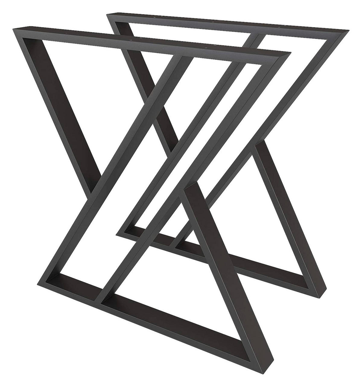Tischgestell OS MA21 schwarz matt pulverbeschichtet B/H: ca. 70x72 cm OS MA21 - schwarz (70,00/72,00cm) - moebel17