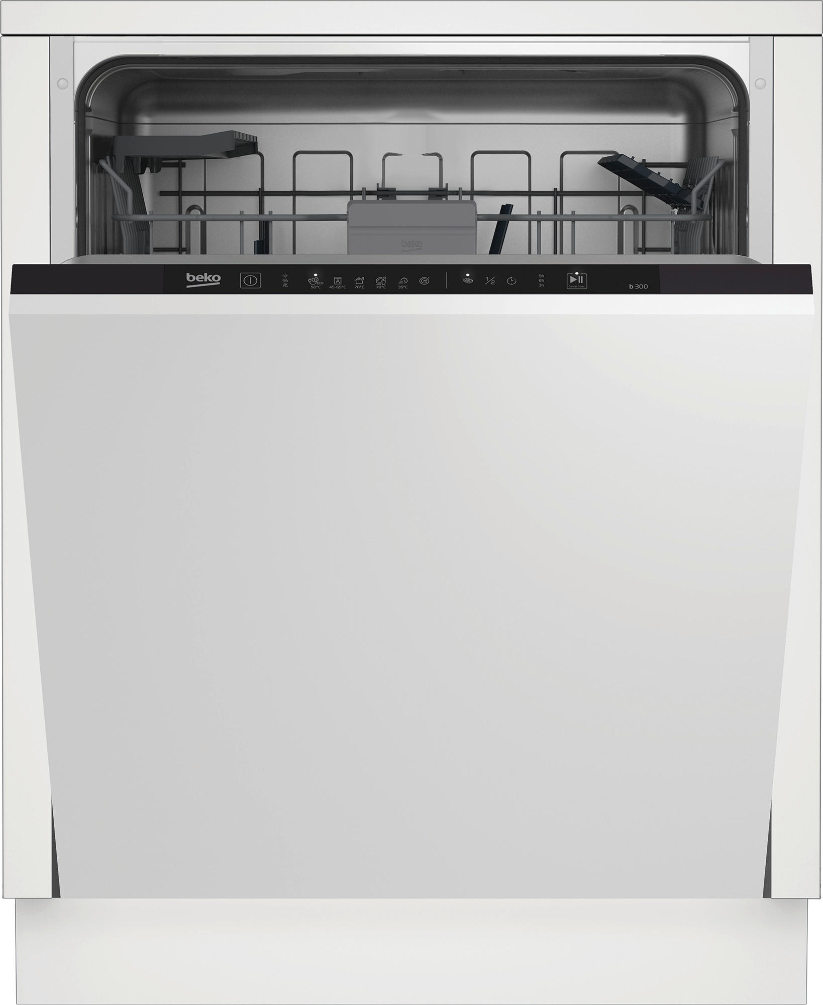 beko Geschirrspüler BDIN16430 Edelstahl Edelstahl B/H/T: ca. 59,8x81,8x55 cm BDIN16430 - Edelstahl (59,80/81,80/55,00cm) - Beko