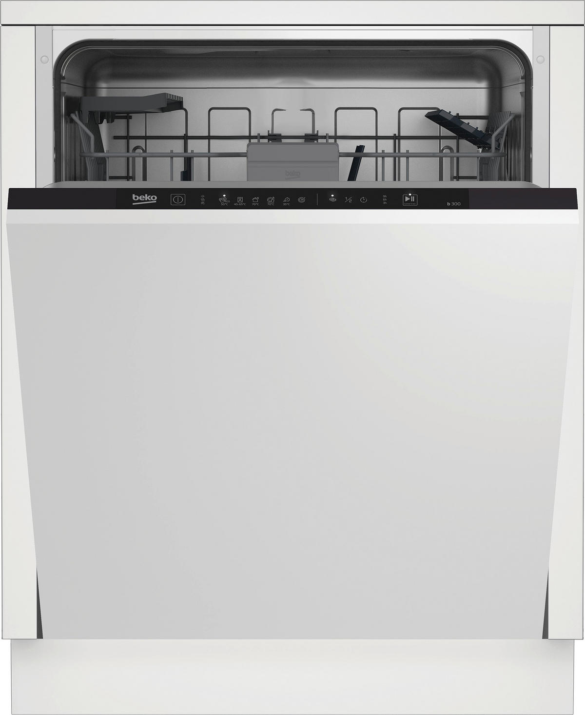 beko Geschirrspüler BDIN16430 Edelstahl Edelstahl B/H/T: ca. 59,8x81,8x55 cm BDIN16430 - Edelstahl (59,80/81,80/55,00cm) - Beko