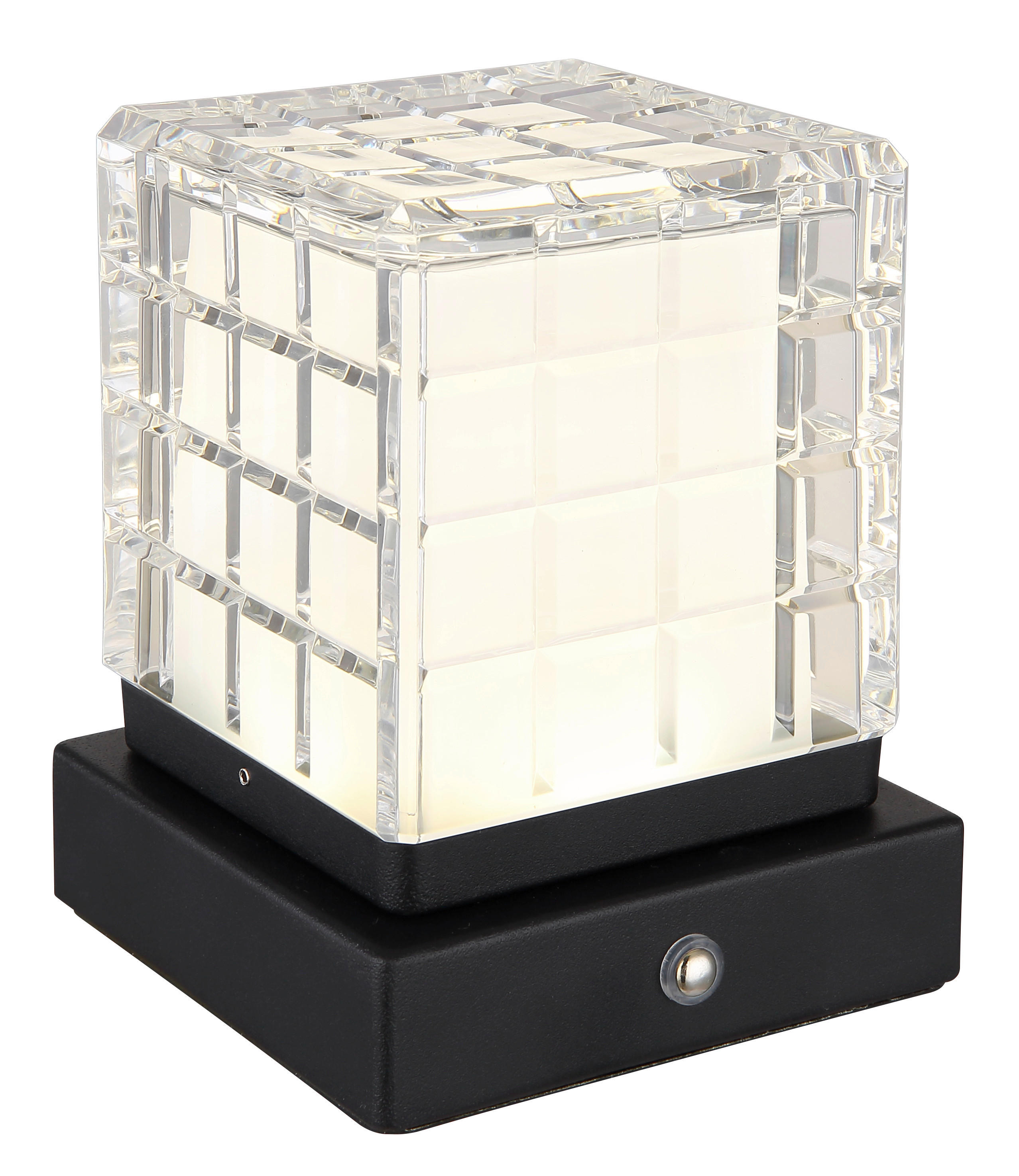 GLOBO LED-Tischleuchte schwarz Metall B/H/T: ca. 10x10x10 cm LUNKI - schwarz (10,00/10,00/10,00cm) - GLOBO