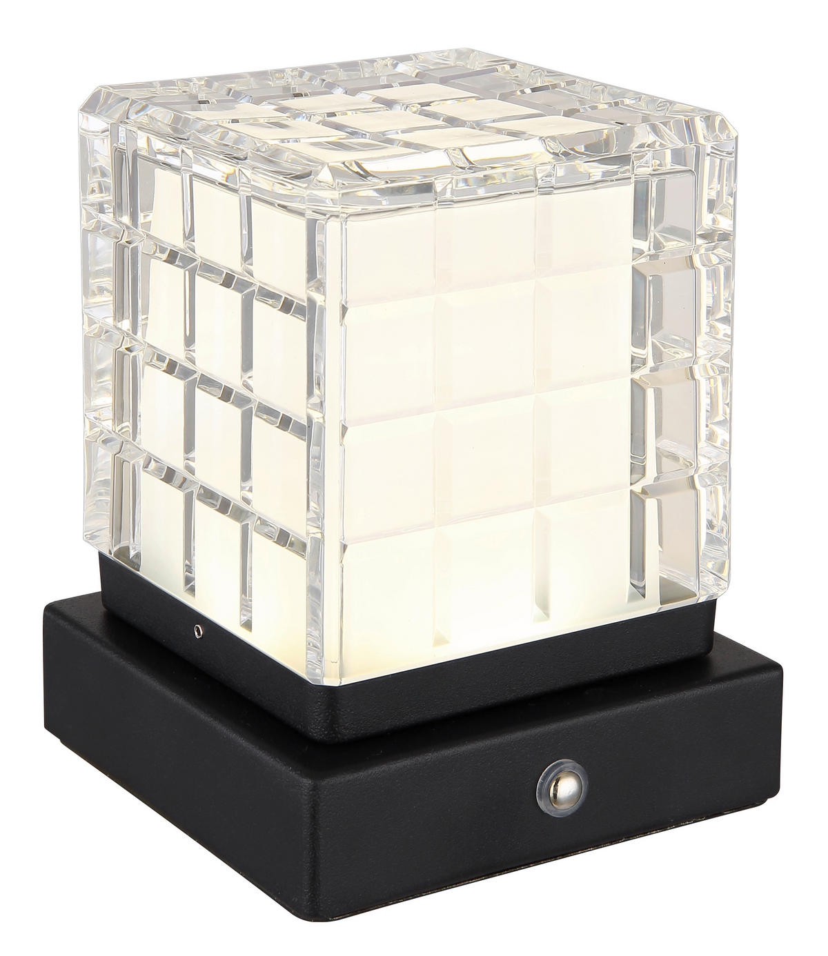 GLOBO LED-Tischleuchte schwarz Metall B/H/T: ca. 10x10x10 cm LUNKI - schwarz (10,00/10,00/10,00cm) - GLOBO