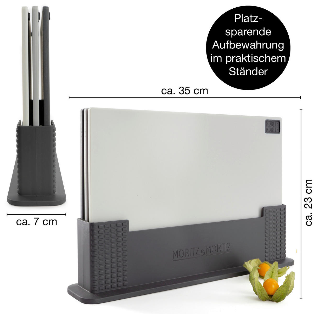 Moritz & Moritz Schneidbrettset Schneidbrett_3erSet - multicolor - Moritz & Moritz