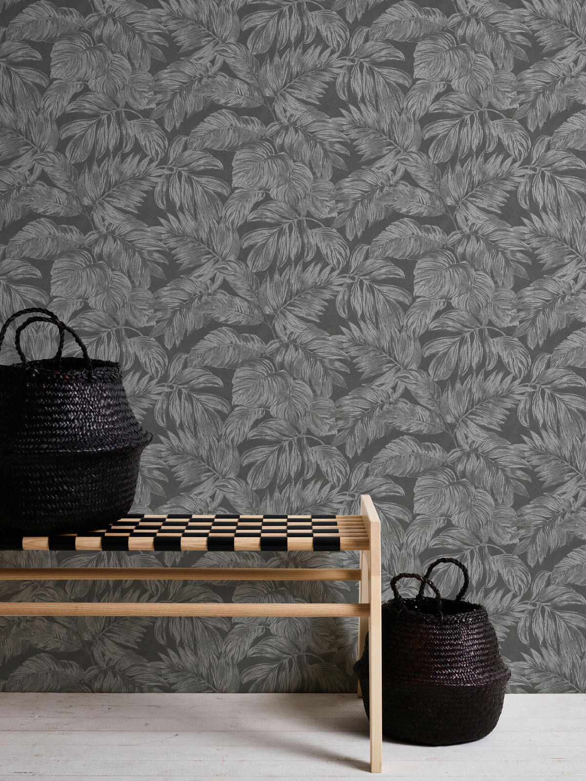 A.S.Creation Vliestapete grau silber B/H/D: ca. 53x1005x10,2 cm Vliestapete - silber/grau (10,20/1005,00cm) - A.S.Creation