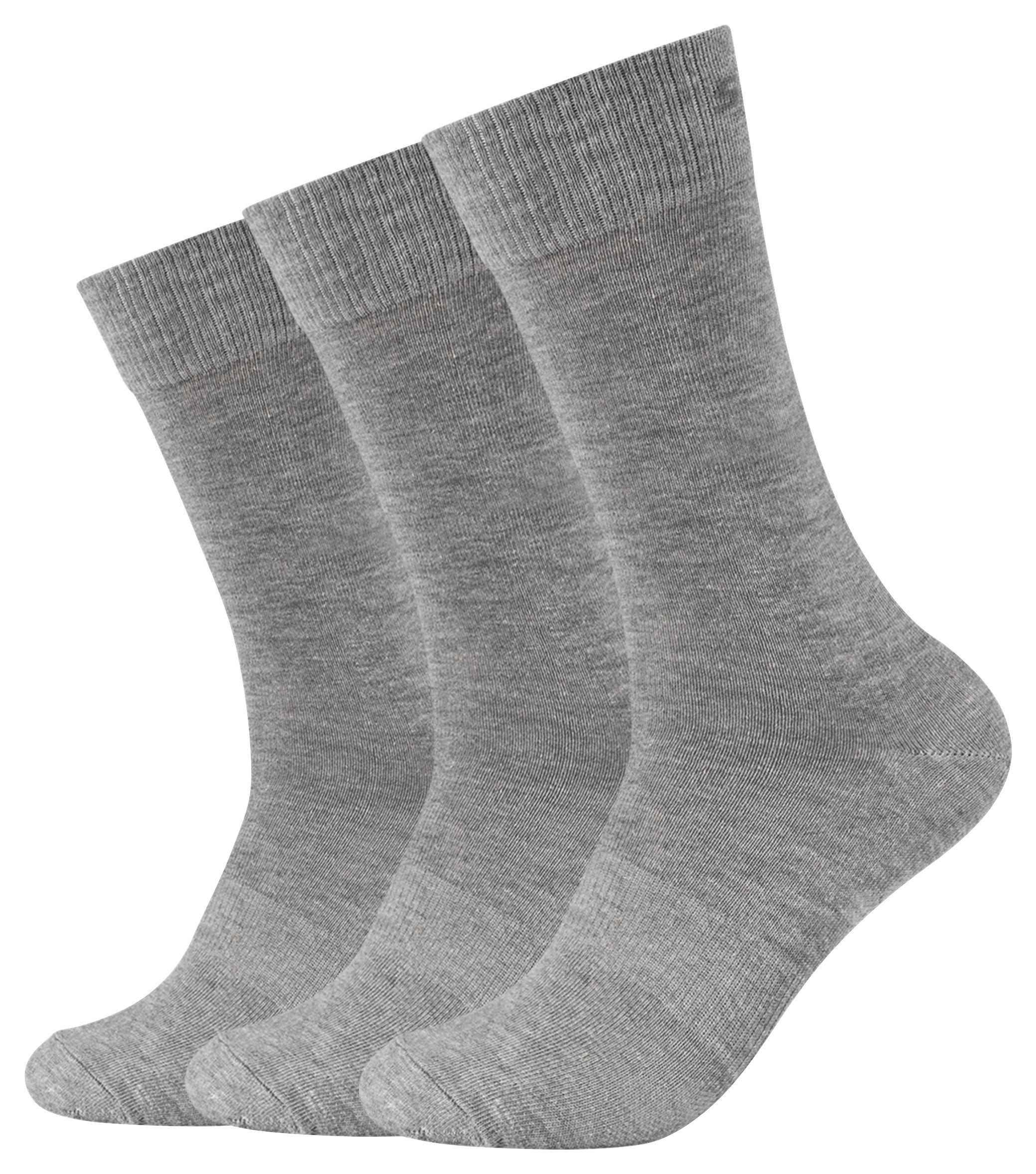 Skechers Damen & Herren-Socken Skechers grau 3 Packstücke Größe 39-42 Skechers - grau - Skechers