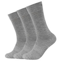 Skechers Damen & Herren-Socken Skechers grau 3 Packstücke Größe 39-42 Skechers - grau - Skechers