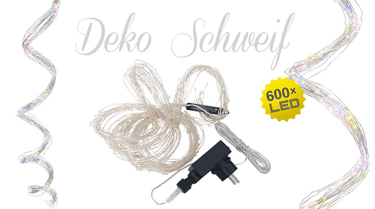 Näve Leuchten LED-Lichterkette 5191961 multicolor Kunststoff T: ca. 250 cm Schweif - multicolor (250,00cm) - Näve Leuchten