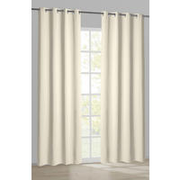 Ösenvorhang Verona wollweiß B/L: ca. 140x245 cm Verona - wollweiß (140,00/245,00cm)