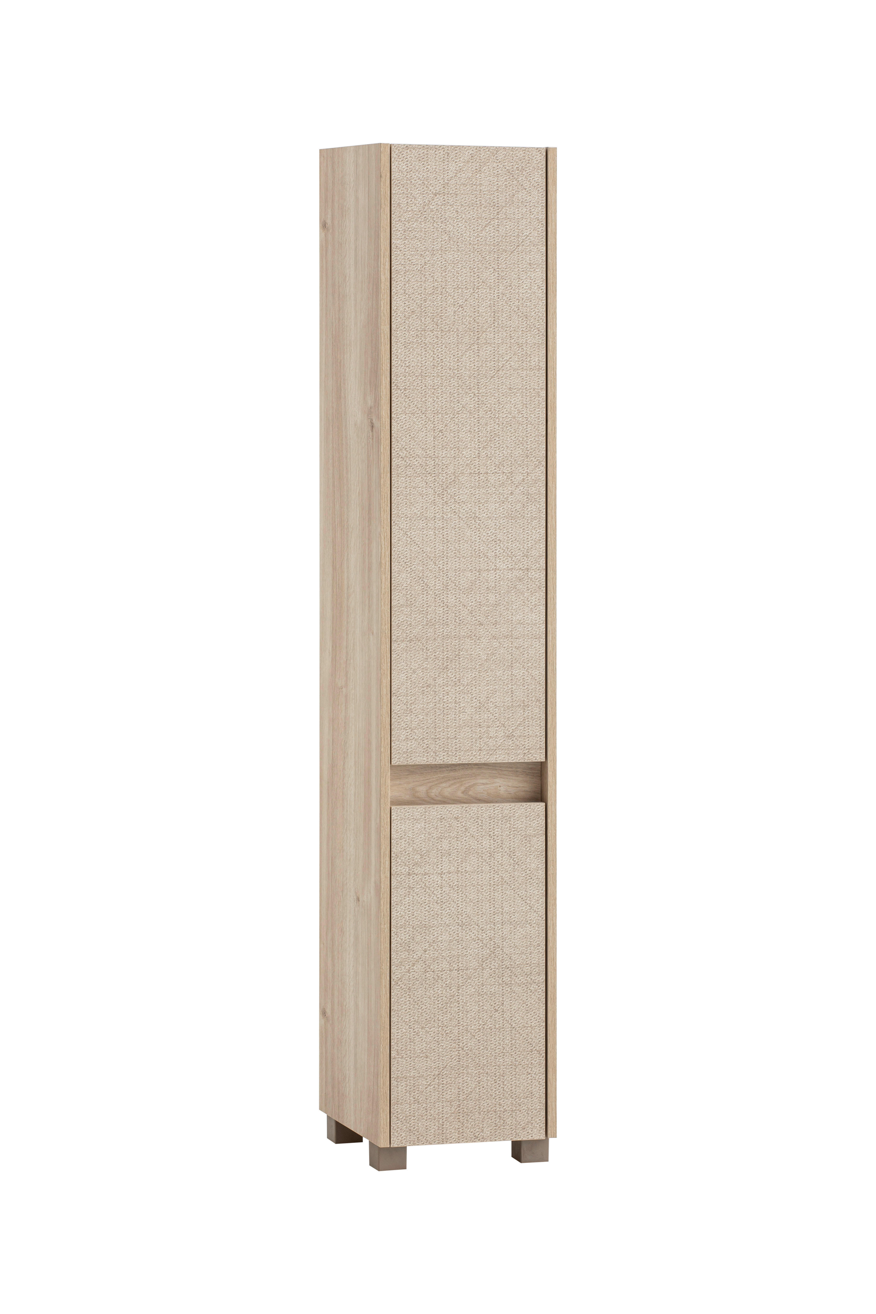 Hochschrank Sander Eiche Nachbildung B/H/T: ca. 30,2x164,5x33 cm Sander - Eiche (30,20/164,50/33,00cm) - Möbelpartner