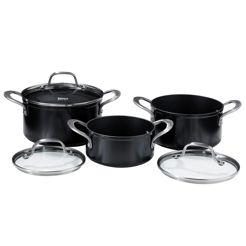 Thumbnail - Ninja Topfset ZEROSTICK Essentials C13000DE schwarz Aluminium 3 tlg.
