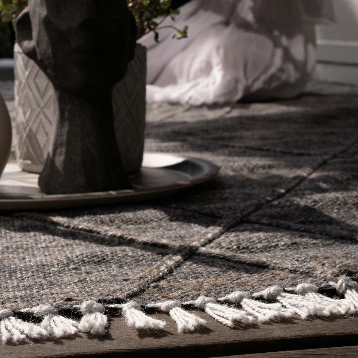 Obsession Teppich My Driftwood anthrazit B/H/T/L/D: ca. 200x1x0x290x0 cm My Driftwood - anthrazit (290,00/200,00/1,00cm) - Obsession