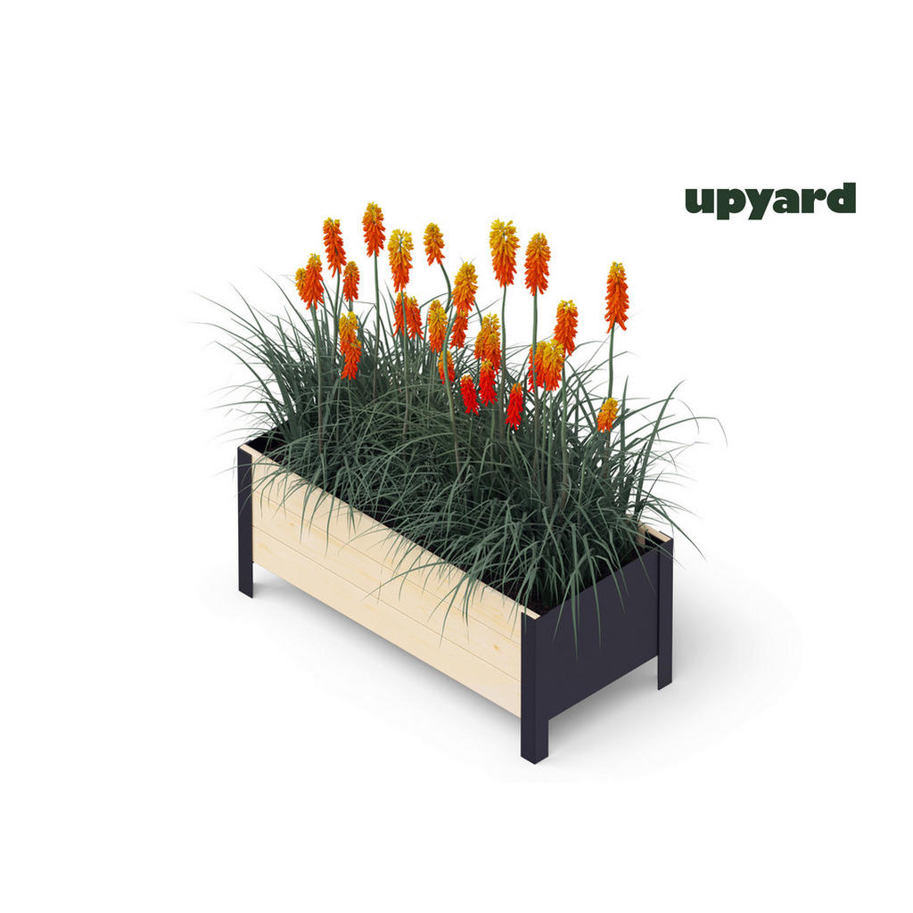Thumbnail - UPYARD Hochbeet MODERN natur Holz B/H/L: ca. 36x32x78 cm
