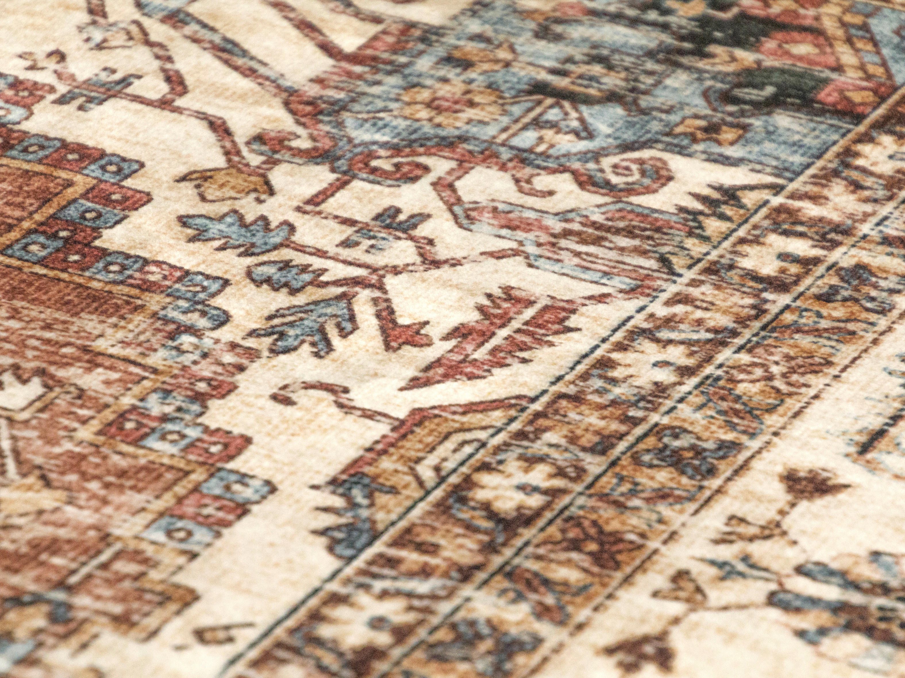 Thumbnail - Teppich Silk terra B/L: ca. 120x160 cm