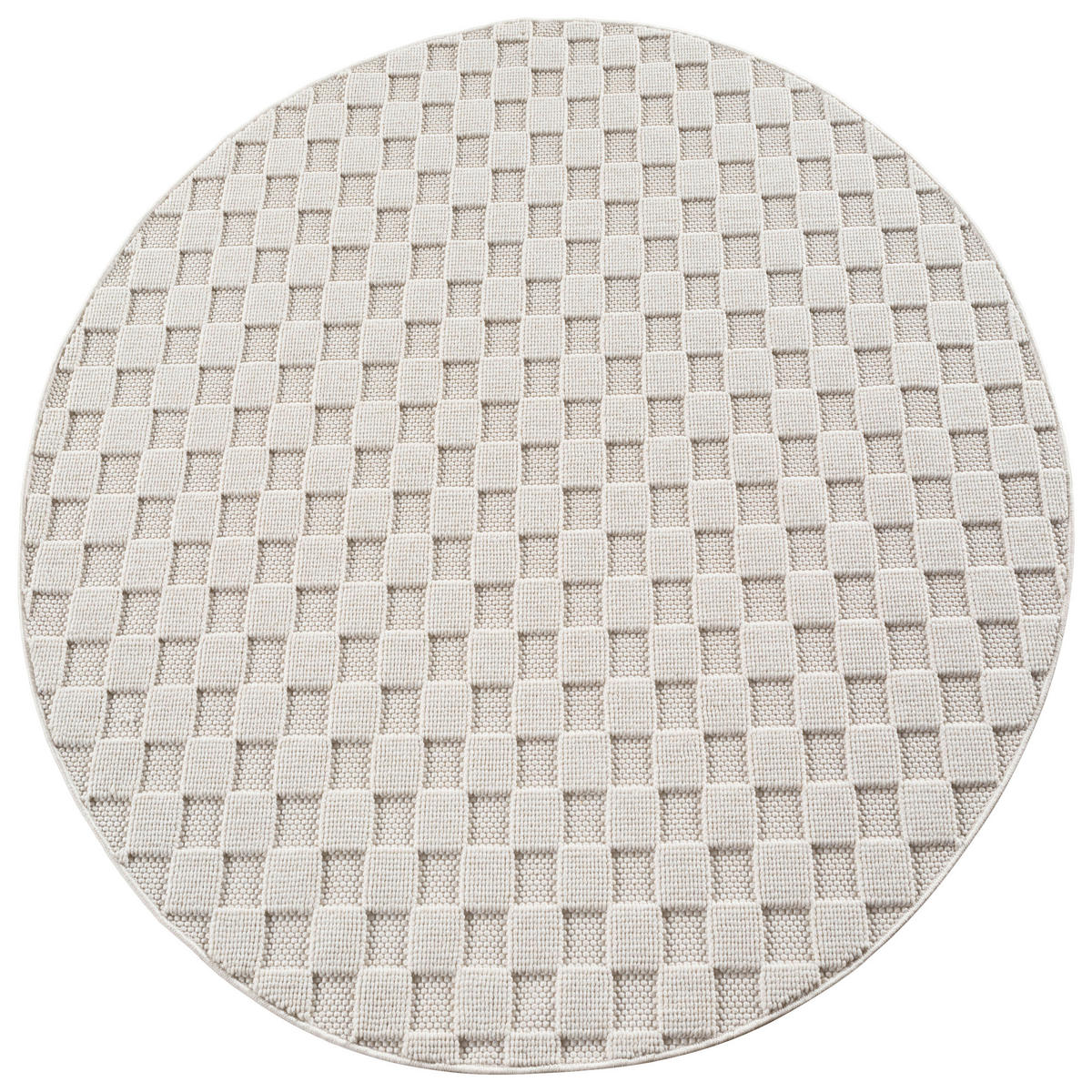 Ayyildiz Kurzflorteppich HELIX creme B/H/L: ca. 160x0,7x160 cm HELIX - creme (160,00/160,00/0,70cm) - Ayyildiz