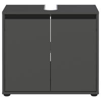 Waschbeckenunterschrank 2200-547 Graphit B/H/T: ca. 63x55x34 cm 2200-547 - Graphit (63,00/55,00/34,00cm) - Germania