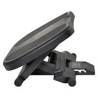 HOMCOM Fußstütze verstellbar schwarz Fußstütze verstellbar - schwarz (45,00/34,00/17,00cm) - HOMCOM