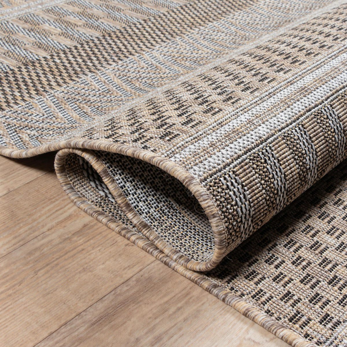 Sanat Outdoorteppich MELISSA braun B/L: ca. 140x200 cm MELISSA - braun (140,00/200,00cm) - Sanat