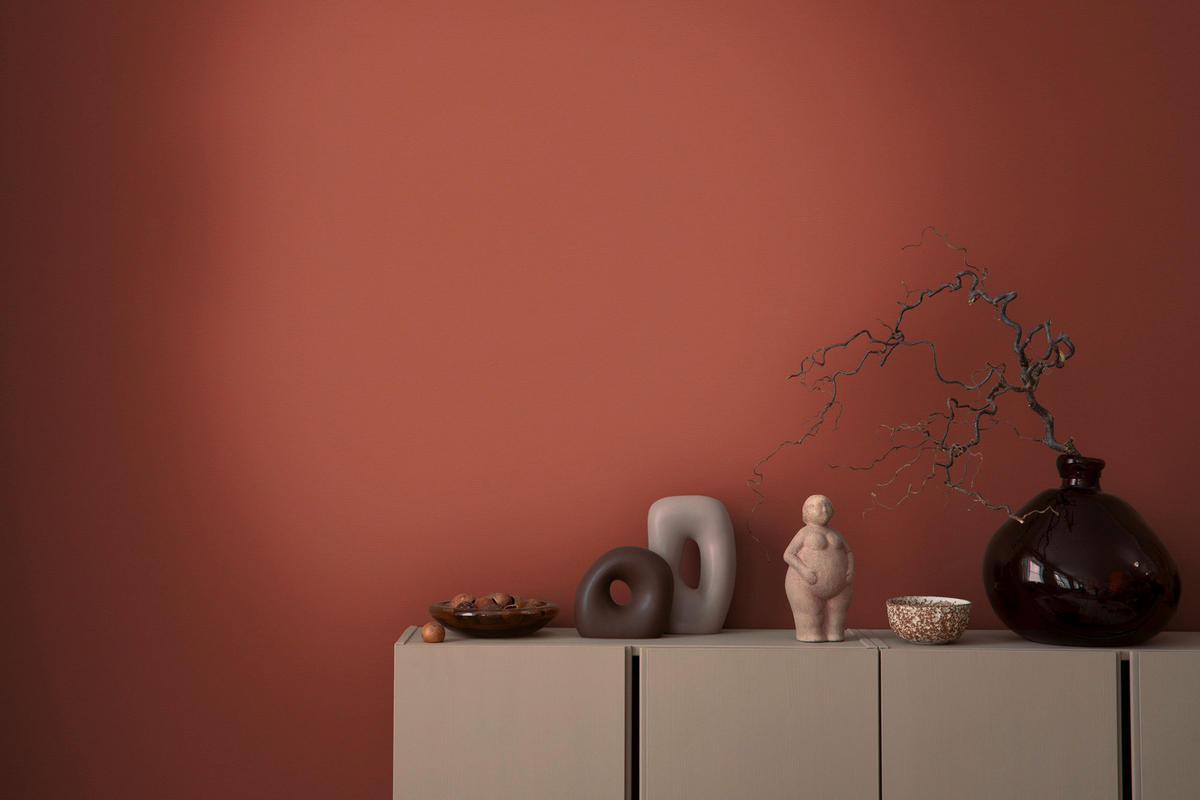 A.S.Creation Vliestapete rot B/H/D: ca. 53x1005x8 cm Vliestapete - rot (8,00/1005,00cm) - A.S.Creation