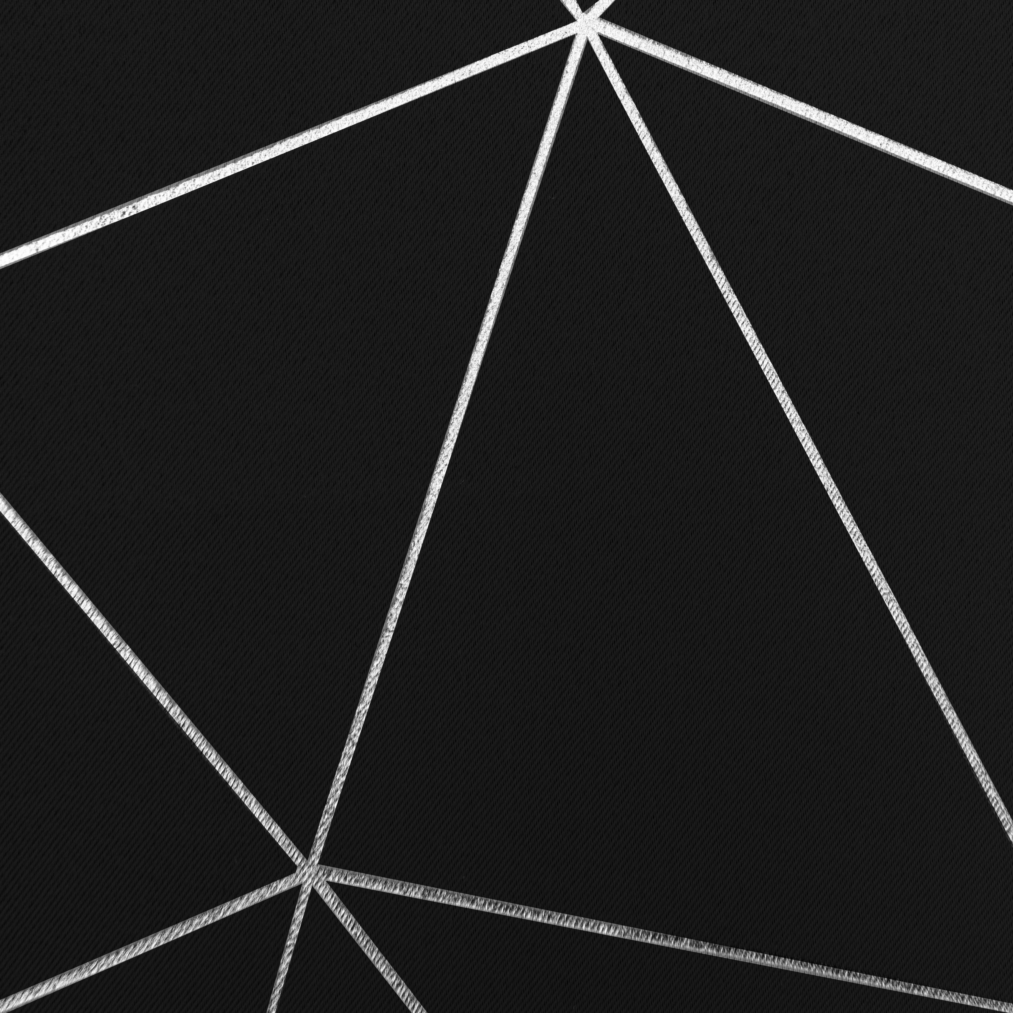 Thumbnail - Verdunklungsvorhang Nizza schwarz B/L: ca. 135x235 cm