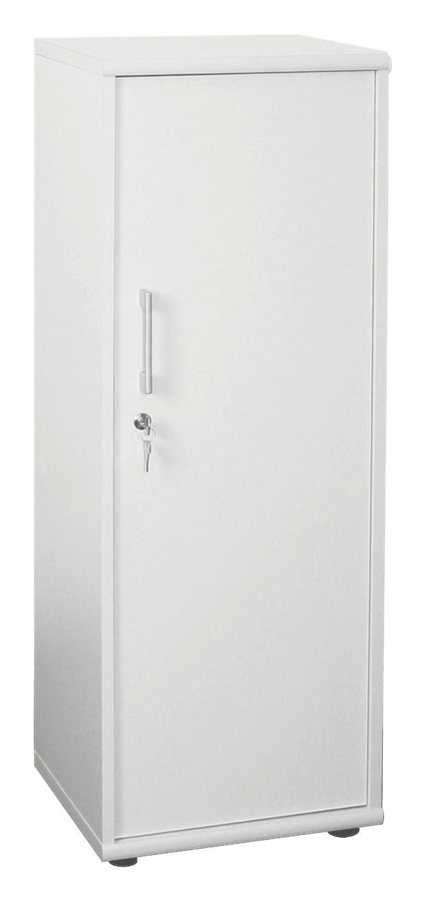 Schrank Serie 200 perlweiß B/H/T: ca. 39,3x110,9x34,5 cm Serie 200 - perlweiß (39,30/110,90/34,50cm) - Möbelpartner