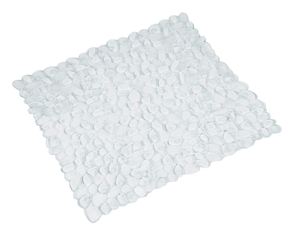 Duscheinlage weiß Kunststoff Duscheinlage_Stones weiß - weiß (50,00/50,00cm) - Acus