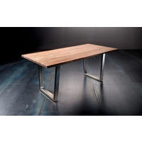 Esstisch Calabria Akazie lackiert B/H/T: ca. 180x78x100 cm Calabria - Akazie/schwarz (180,00/78,00/100,00cm)