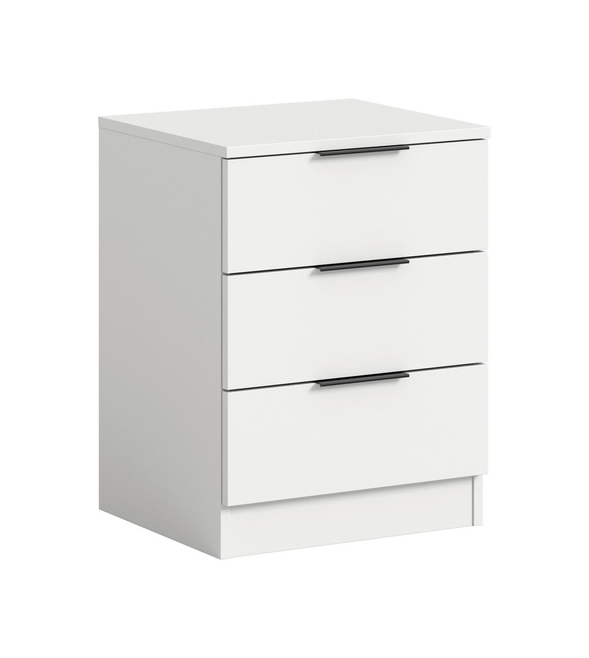 Nachtkonsole KOPENHAGEN weiß B/H/T: ca. 45x60x40 cm KOPENHAGEN - weiß (45,00/60,00/40,00cm) - xonox.home