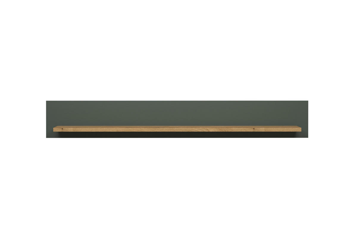 Wandboard Stanton tannengrün Eiche Evoke Coast Nachbildung B/H/T: ca. 156x22x22 cm Stanton - Eiche/tannengrün (156,00/22,00/22,00cm)