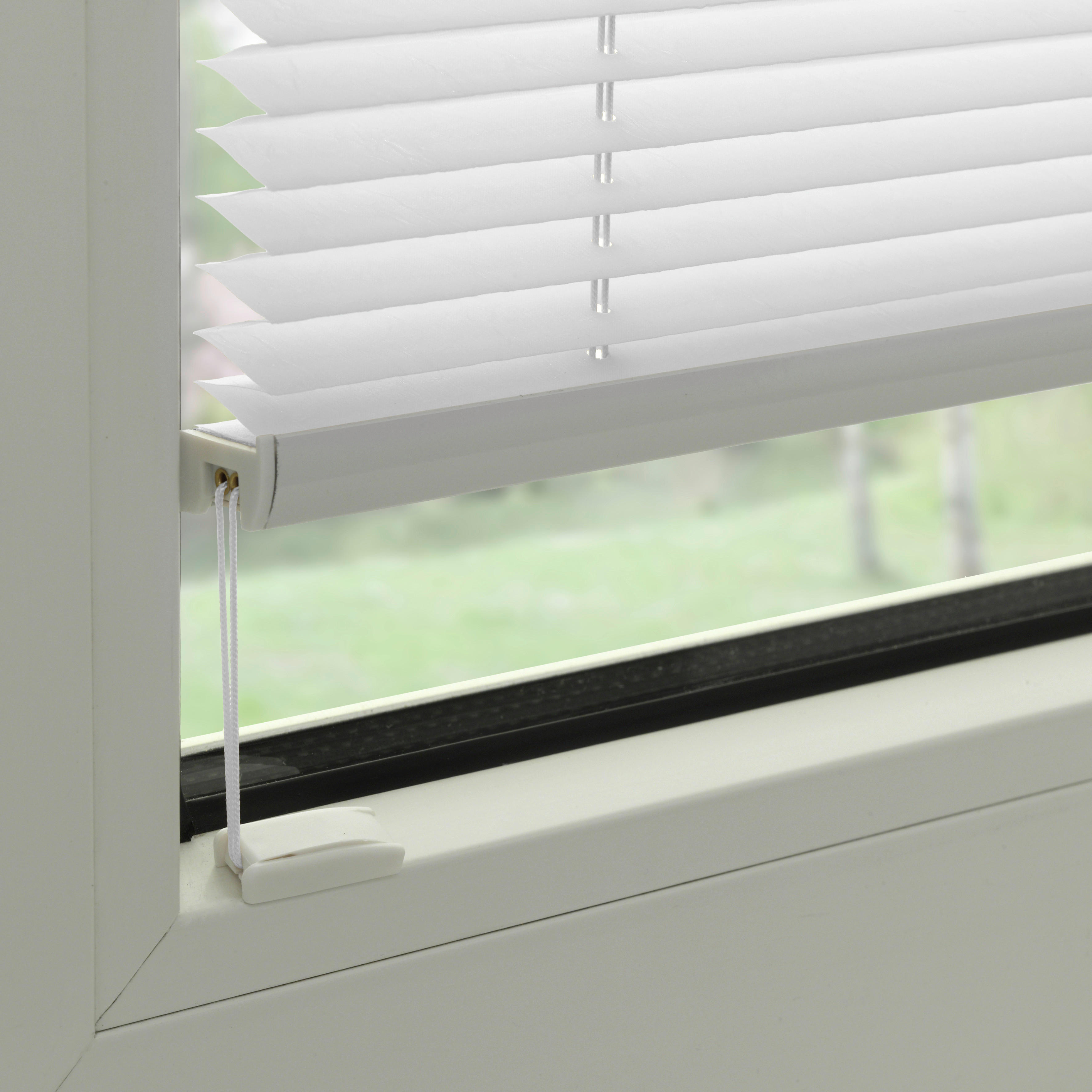 Thumbnail - Boviva Spannplissee weiß B/L: ca. 45x130 cm