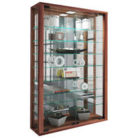 Vitrine Vitrosa nussbaum Nachbildung Holzwerkstoff Glas Vitrosa - nussbaum - VCM Möbel