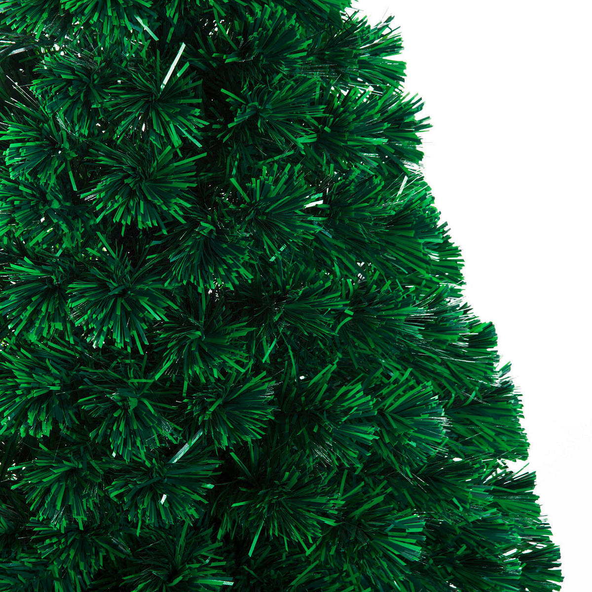 HOMCOM Weihnachtsbaum grün Metall H/D: ca. 150x60 cm Weihnachtsbaum_grün - grün (60,00/150,00cm) - HOMCOM