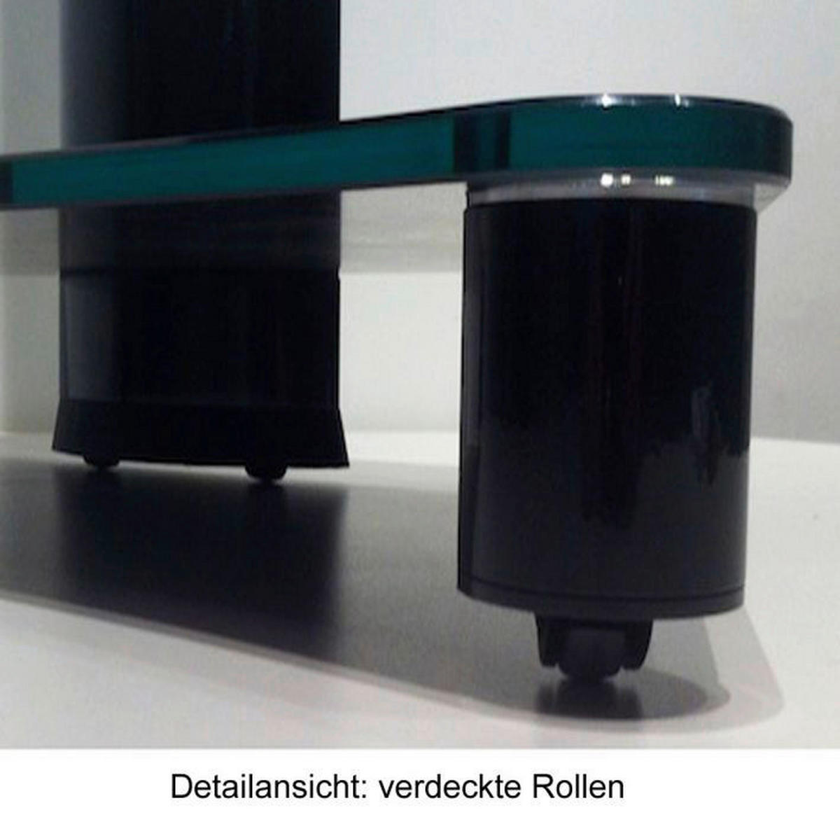 VCM TV-Standfuß TV-Standfuß silber TV-Standfuß "Tosal Silber" - silber (60,00/100,00/44,00cm) - VCM