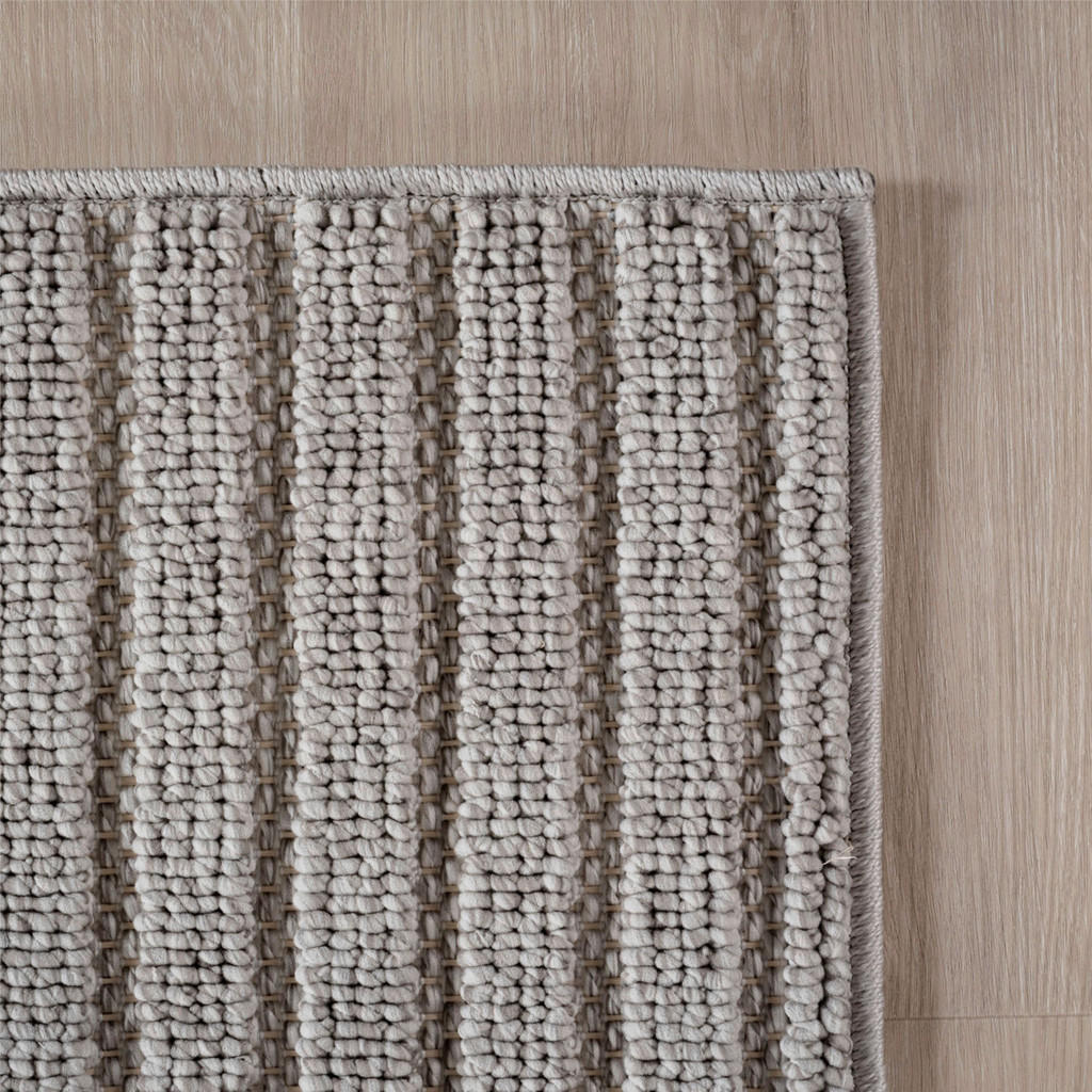 Thumbnail - Ayyildiz Kurzflorteppich HELIX silber B/H/L: ca. 200x0,7x290 cm