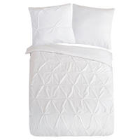 Bettwäsche Elegance weiß Polyester B/L: ca. 135x200 cm Elegance - weiß (135,00/200,00cm) - Pure