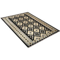 PersaTepp Teppich Kelim Gashgai grau B/H/L: ca. 173x1x240 cm Kelim Gashgai - schwarz/grau (240,00/173,00/1,00cm) - PersaTepp