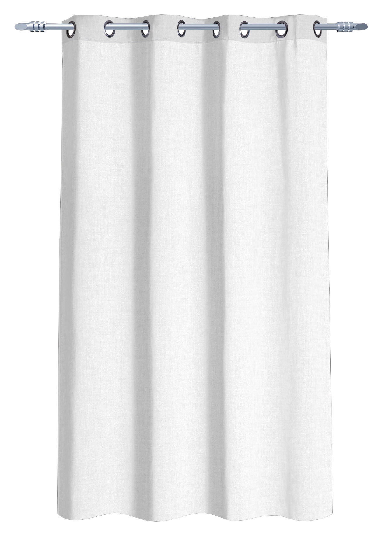 POCOline Ösenvorhang Cleo weiß B/L: ca. 140x175 cm Cleo - weiß (140,00/175,00cm) - POCOline