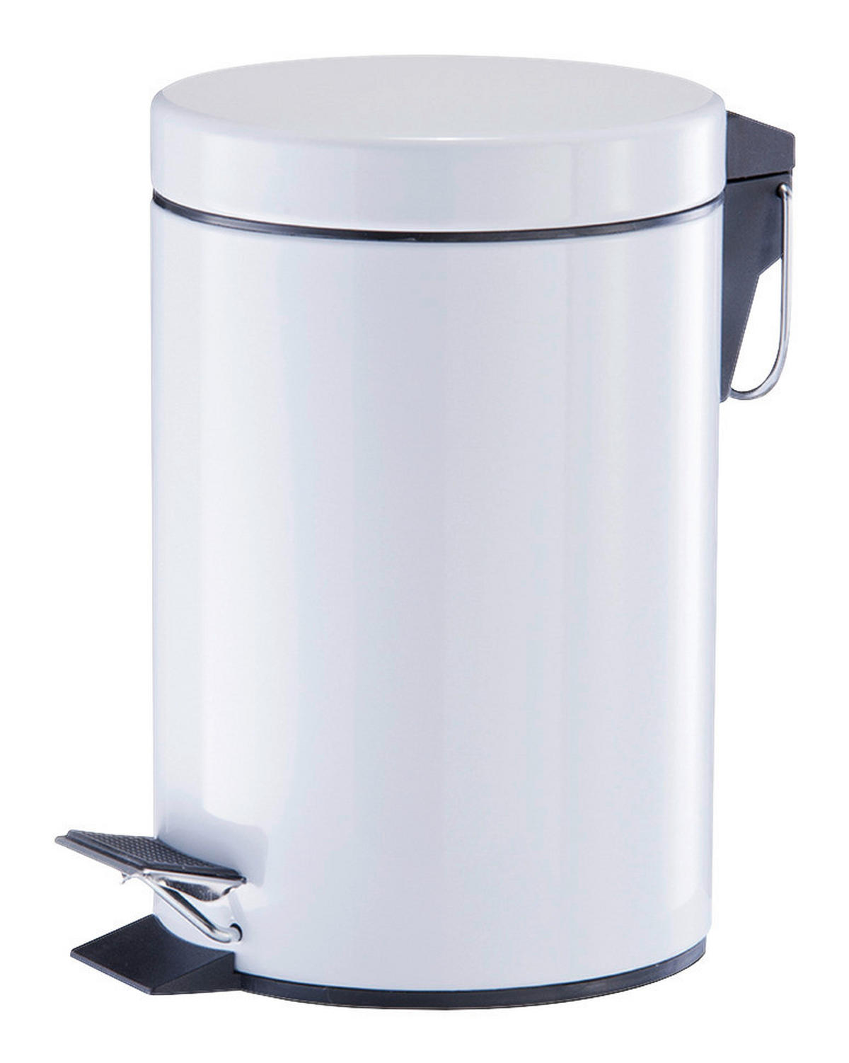 Kosmetikeimer weiß Metall B/H/L: ca. 17x26x17 cm Kosmetikeimer_3ltr. - weiß (17,00/17,00/26,00cm) - Zeller