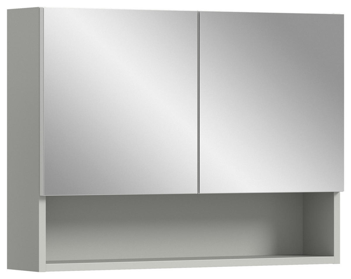 Spiegelschrank Copa hellgrau B/H/T: ca. 74x55x17 cm Copa - hellgrau (74,00/55,00/17,00cm) - xonox.home