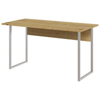 Schreibtisch  B/H/T: ca. 138x74x67 cm Princeton_Schreibtisch 377-111 - Eiche/weiß (138,00/74,00/67,00cm)