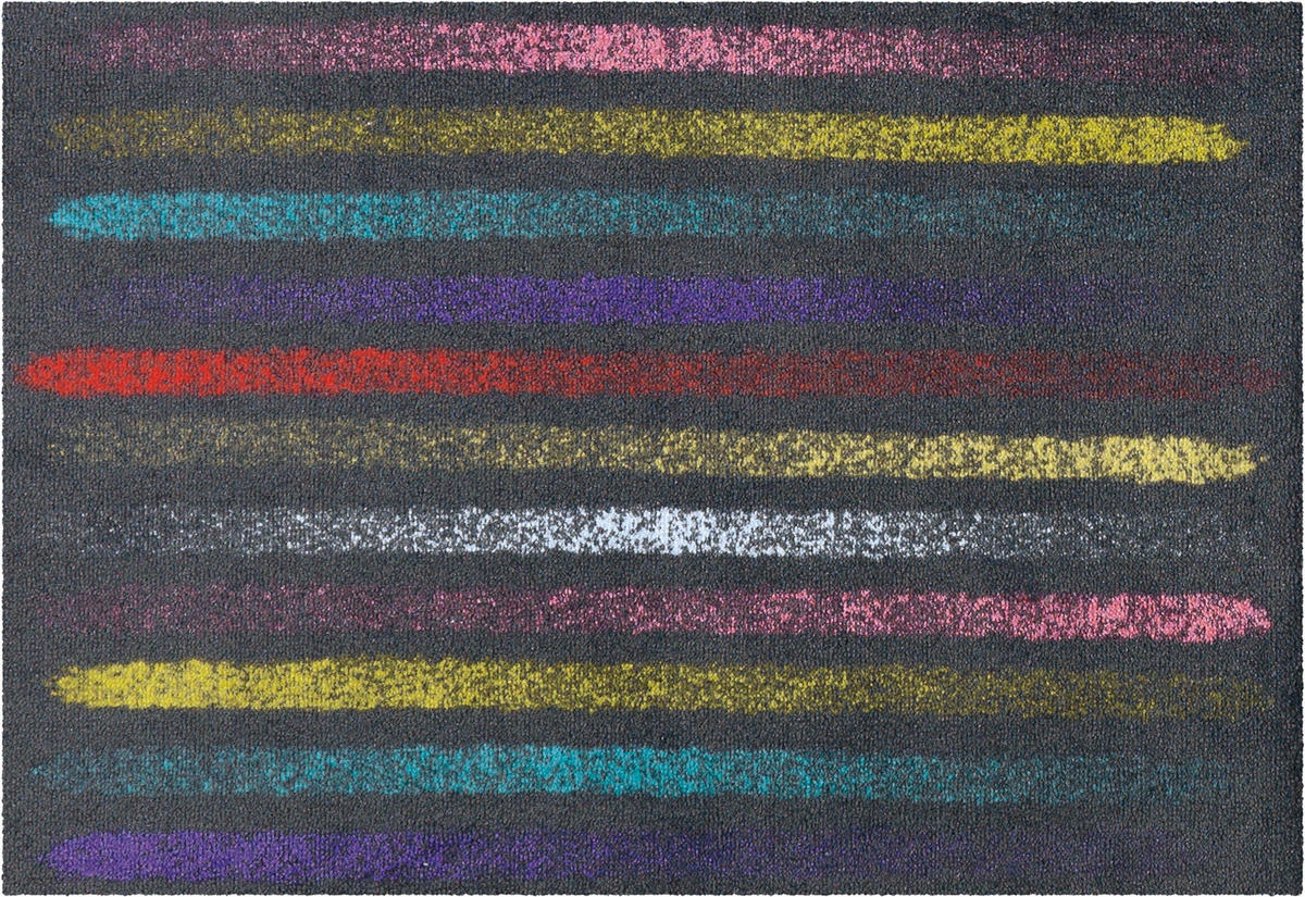 Arte Espina Kurzflorteppich Living Mat 54 grau B/L: ca. 64x168 cm Living Mat 54 - mehrfarbig/grau (64,00/168,00cm) - Arte Espina