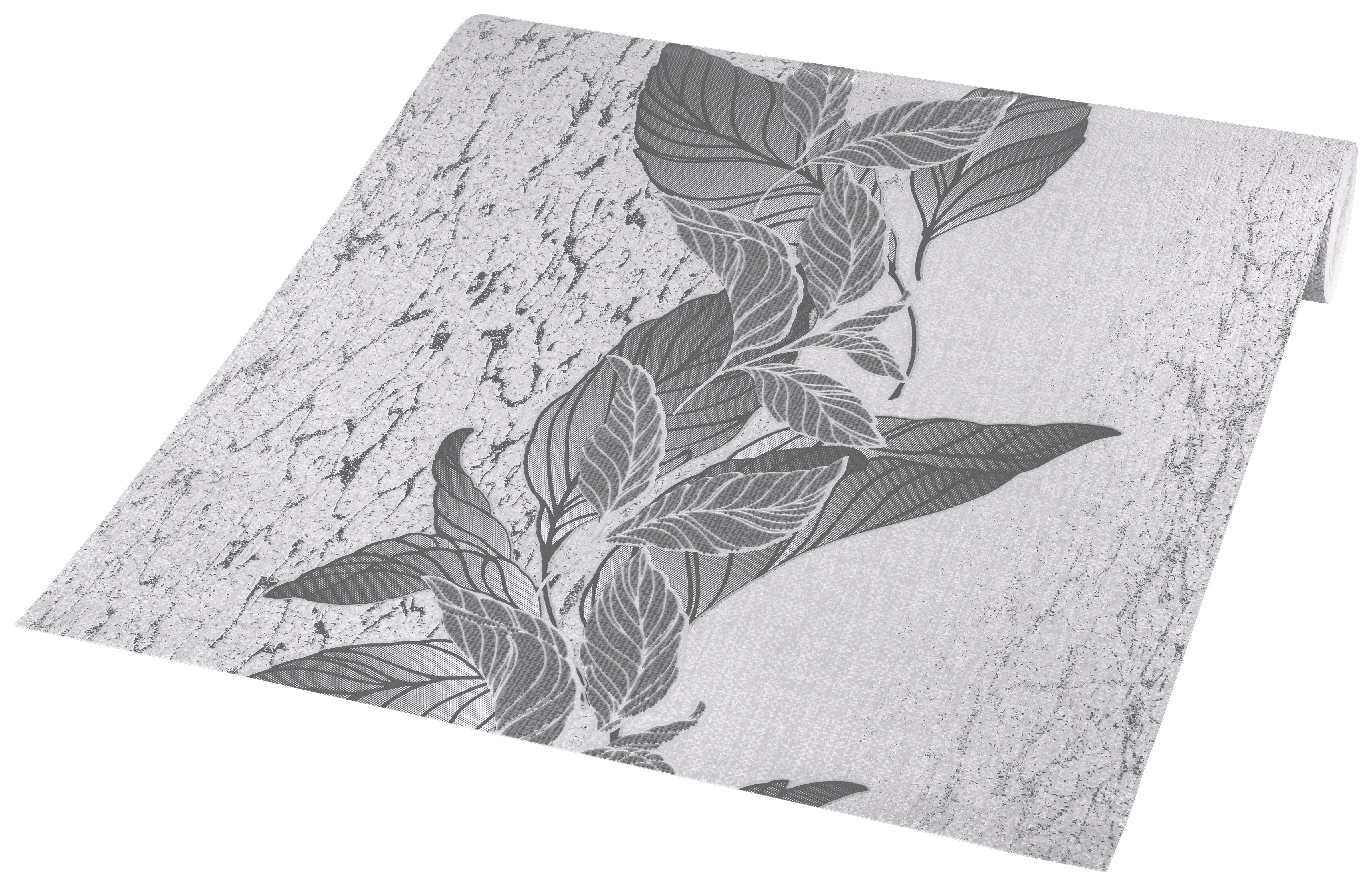 Vliestapete Floral grau B/L: ca. 53x1005 cm Vliestapete_10036-10 - grau (53,00/1005,00cm)
