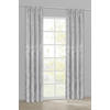 Dekovorhang Blätter silber B/L: ca. 140x245 cm Blätter - silber (140,00/245,00cm) - Happy Home