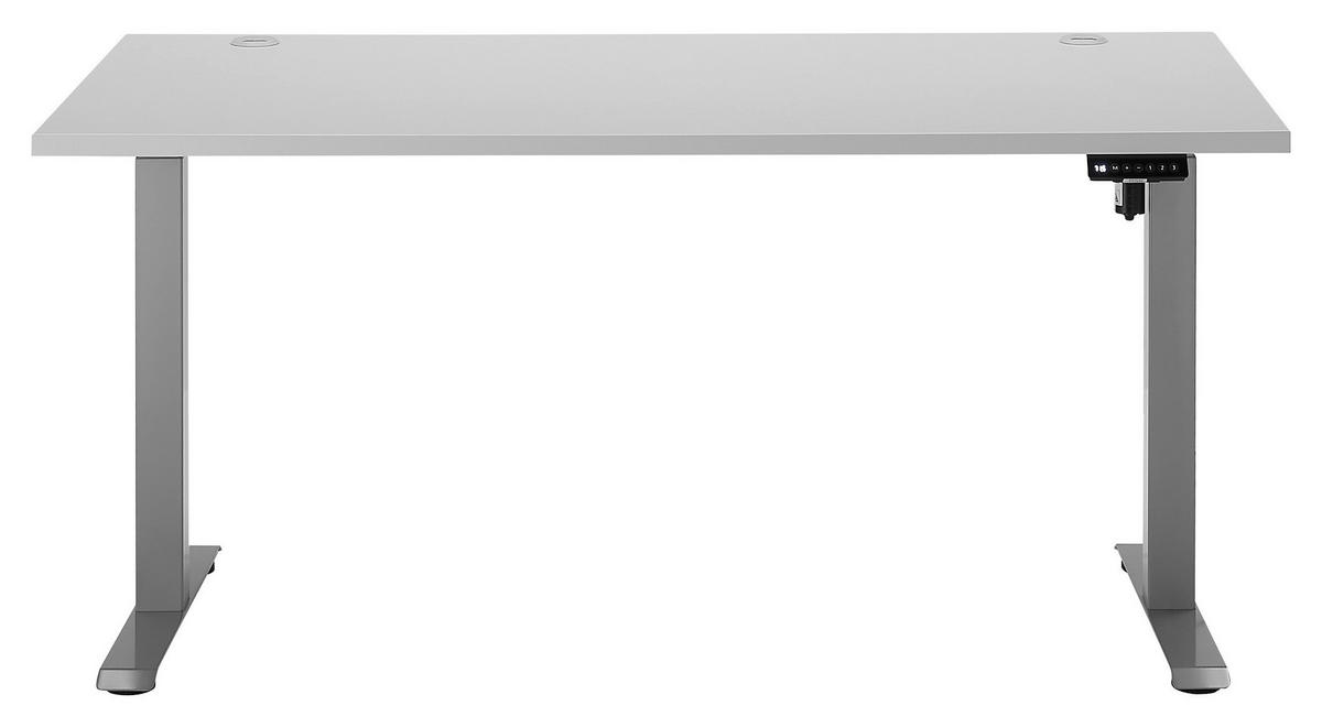 höhenverstellbarer Schreibtisch Pronto 2 weiß B/H/T: ca. 160x75x77 cm Pronto 2 - weiß (160,00/75,00/77,00cm)