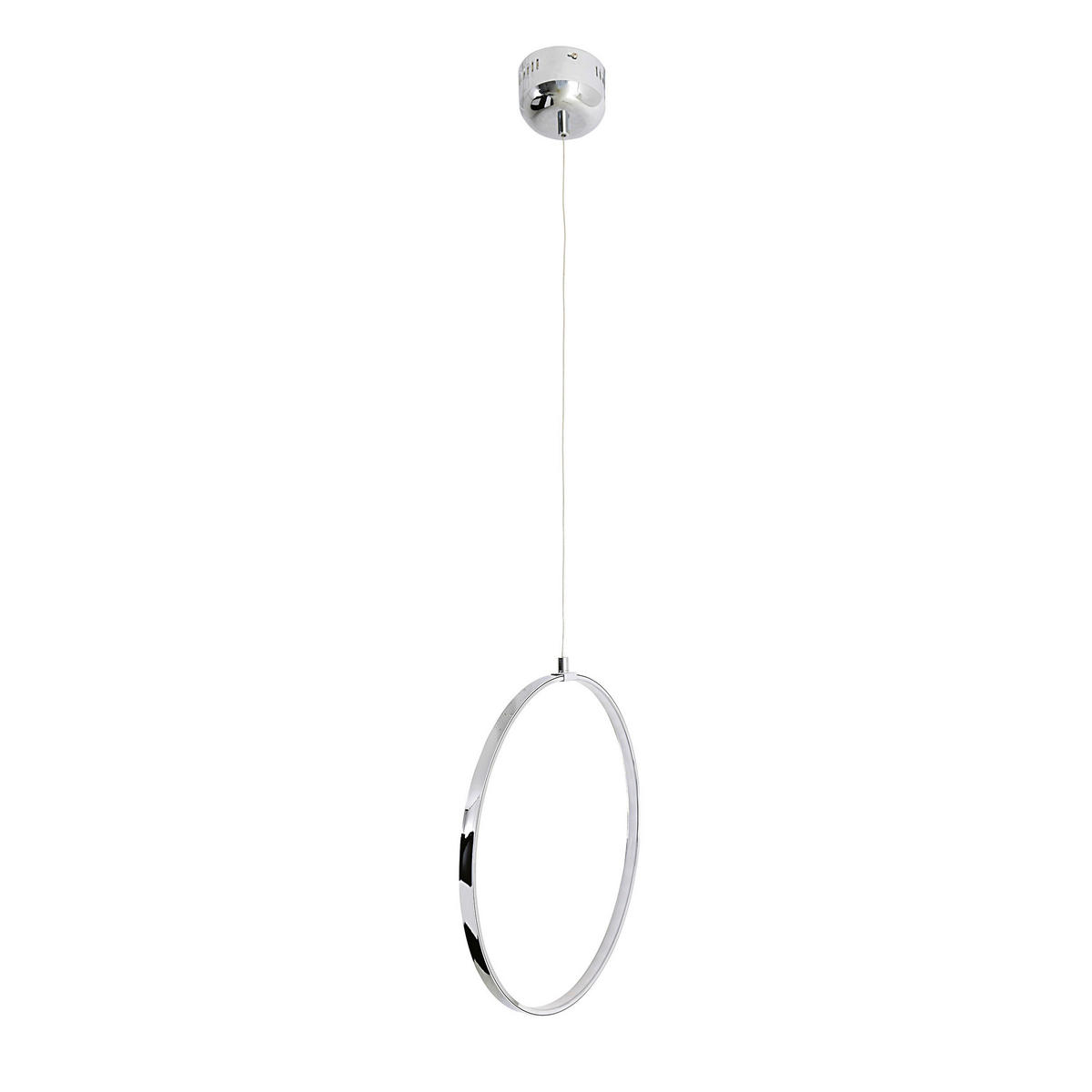 Näve Leuchten LED-Pendelleuchte Chrom Metall B/H/T/D: ca. 80x40x80x80 cm LOOP LINE - Chrom (80,00/40,00/80,00cm) - Näve Leuchten